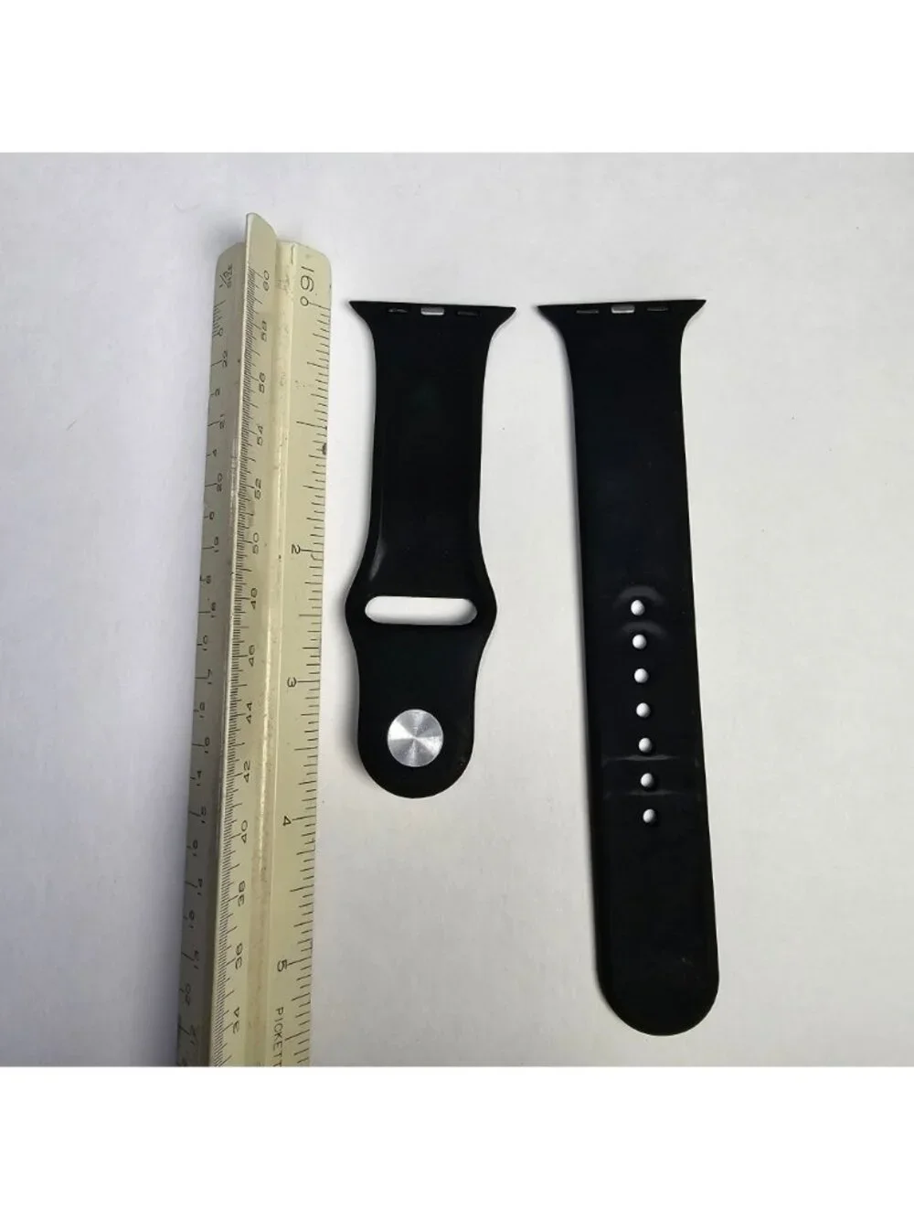 Philadelphia Eagles Apple Watch Silicone Sport Band (42mm/44/46/49) Black